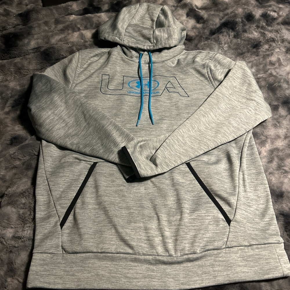 Gray under armour Hoodie
